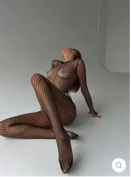 Full Body Fileli Esnek Transparan Vücut Çorabı