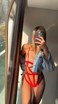Red Teddy Victoria Bodysuit
